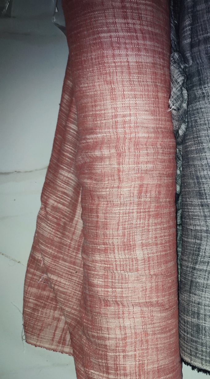 پارچه وال کنفی آجری تابستانه