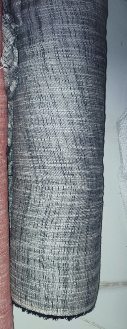 پارچه وال کنفی طوسی تابستانه