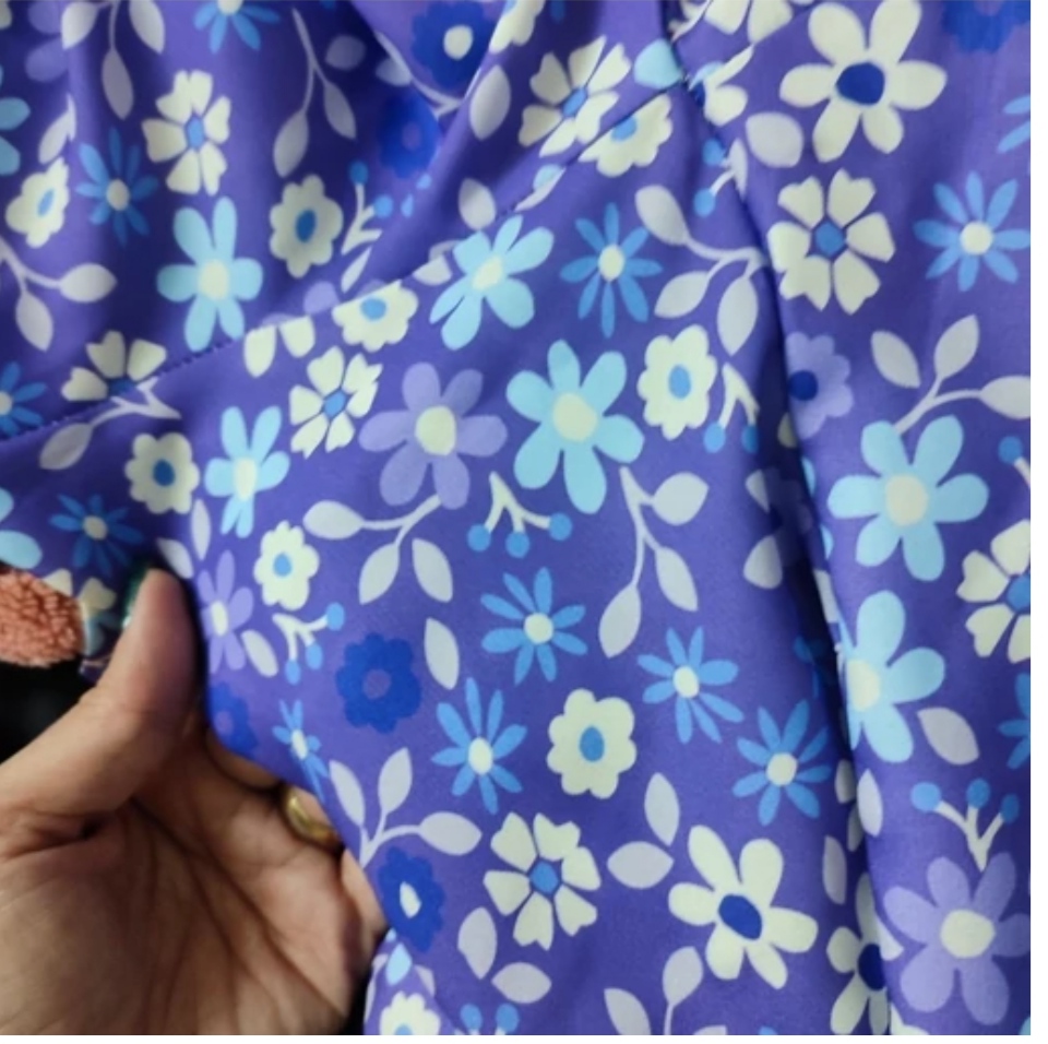 پارچه کرپ طرحدار شومیزی