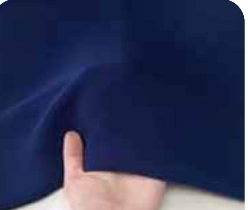 پارچه کرپ کش سورمه ای